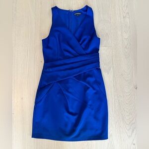 Express Women's Royal Blue Mini Dress